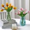 ADENLA Tulip Simulation Feel Tulip Flower Home Decoration Ornament Wedding Photography Prop Fake Flower view 4