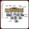 Glimmerday Personalized Christmas Ornament Stockings Fireplace Family Custom Name New Year Christmas Morning Decorative (9 Names) view 4
