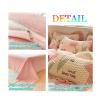 XHCTNN 4Pcs Queen Sheet Set - High Weight Milk Fleece Soft Beding Floral Pattern Quilt Cover Pillowcase for Fall Winter & Spring(H,1.8~2.0m/220 * 240cm) view 3