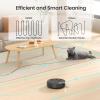 Lefant Robot Vacuums, 2200Pa Suction, 120 Min Runtime, WiFi/App/Alexa Control, Anti-Collision/Drop Sensor, Self-Charging Robotic Vacuum Cleaner, Slim, Q view 4