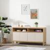npd furniture and more Delano Sideboard, Euro Oak view 2