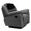 HOMBYS Memory Foam Neck Pillow for Recliner, Adjustable Headrest Cushion with Soft Plush Fabric and Medium Firm Filling, Design for Recliner Sofa Armchair, Machine Washable and Non-Slip (Black) view 2