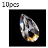 Chandelier Crystal Prisms Pendants 38mm/50mm/63mm 10pcs Crystal Mesh Chandelier Parts Crystal Pendant Chandelier Crystal Prisms Pendants (Color : 50mm 10pcs) view 2