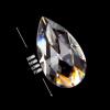 Chandelier Crystal Prisms Pendants 38mm/50mm/63mm 10pcs Crystal Mesh Chandelier Parts Crystal Pendant Chandelier Crystal Prisms Pendants (Color : 50mm 10pcs) view 3