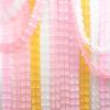 Advanced Reusable Party Decorations 3.6 Meters Four-Leaf Clover Paper Garland Pink Princess Theme Paper Bunting Birthday Party Wedding Background Ornaments Tropical Party Decorations - Happy Birthday view 4