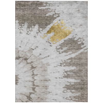 Addison Rugs Chantille ACN614 Taupe 8' x 10' Indoor Outdoor Area Rug, Easy Clean, Machine Washable, Non Shedding, Bedroom, Living Room, Dining Room, Kitchen, Patio Rug