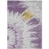 Addison Rugs Chantille ACN614 Purple 5' x 7'6" Indoor Outdoor Area Rug, Easy Clean, Machine Washable, Non Shedding, Bedroom, Living Room, Dining Room, Kitchen, Patio Rug view 1