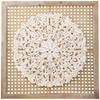 MAKLAINE Transitional Wall Decor Panel in Natural/Distressed White view 1