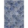 Addison Rugs Chantille ACN594 Blue 9' x 12' Indoor Outdoor Area Rug, Easy Clean, Machine Washable, Non Shedding, Bedroom, Living Room, Dining Room, Kitchen, Patio Rug view 1