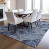 Addison Rugs Chantille ACN594 Blue 9' x 12' Indoor Outdoor Area Rug, Easy Clean, Machine Washable, Non Shedding, Bedroom, Living Room, Dining Room, Kitchen, Patio Rug view 2