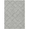 Addison Rugs Chantille ACN620 Gray 9' x 12' Indoor Outdoor Area Rug, Easy Clean, Machine Washable, Non Shedding, Bedroom, Living Room, Dining Room, Kitchen, Patio Rug view 1