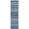 Addison Rugs Chantille ACN589 Blue 2'3" x 7'6" Indoor Outdoor Hallway Runner Rug, Stain Resistant Washable Kitchen Area Carpet for Bathroom, Laundry and Bedroom Rug view 1