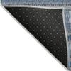 Addison Rugs Chantille ACN589 Blue 2'3" x 7'6" Indoor Outdoor Hallway Runner Rug, Stain Resistant Washable Kitchen Area Carpet for Bathroom, Laundry and Bedroom Rug view 4