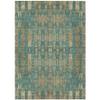 Addison Rugs Chantille ACN580 Teal 8' x 10' Indoor Outdoor Area Rug, Easy Clean, Machine Washable, Non Shedding, Bedroom, Living Room, Dining Room, Kitchen, Patio Rug view 1