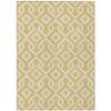 Addison Rugs Chantille ACN621 Gold 10' x 14' Indoor Outdoor Area Rug, Easy Clean, Machine Washable, Non Shedding, Bedroom, Living Room, Dining Room, Kitchen, Patio Rug view 1