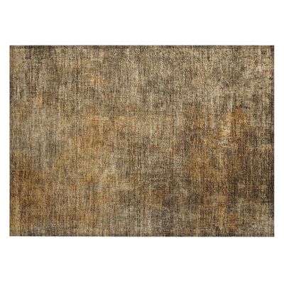 Addison Rugs Chantille ACN593 Brown 1'8" x 2'6" Indoor Outdoor Area Rug, Easy Clean, Machine Washable, Non Shedding, Bedroom, Living Room, Dining Room, Kitchen, Patio Rug