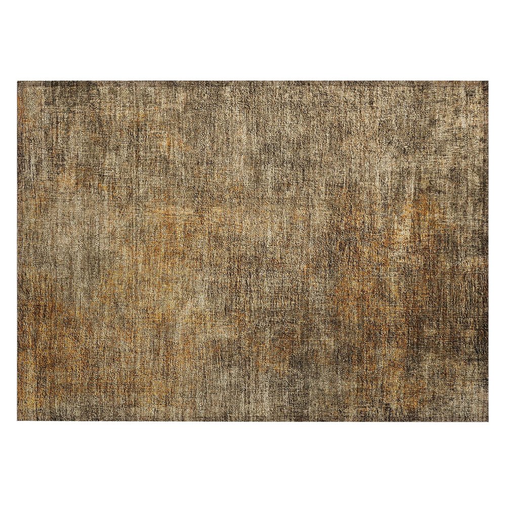 Addison Rugs Chantille ACN593 Brown 1'8" x 2'6" Indoor Outdoor Area Rug, Easy Clean, Machine Washable, Non Shedding, Bedroom, Living Room, Dining Room, Kitchen, Patio Rug
