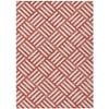 Addison Rugs Chantille ACN620 Red 10' x 14' Indoor Outdoor Area Rug, Easy Clean, Machine Washable, Non Shedding, Bedroom, Living Room, Dining Room, Kitchen, Patio Rug view 1