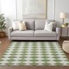 Addison Rugs Chantille ACN578 Green 10' x 14' Indoor Outdoor Area Rug, Easy Clean, Machine Washable, Non Shedding, Bedroom, Living Room, Dining Room, Kitchen, Patio Rug view 2