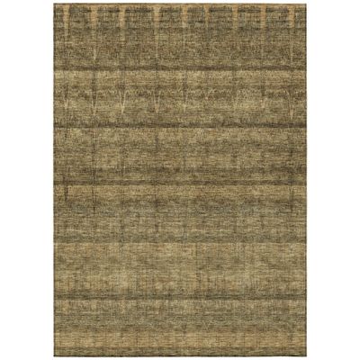 Addison Rugs Chantille ACN629 Brown 10' x 14' Indoor Outdoor Area Rug, Easy Clean, Machine Washable, Non Shedding, Bedroom, Living Room, Dining Room, Kitchen, Patio Rug