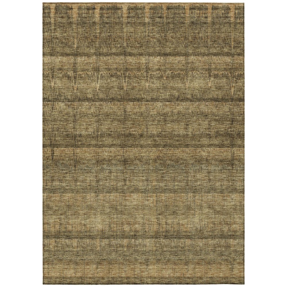 Addison Rugs Chantille ACN629 Brown 10' x 14' Indoor Outdoor Area Rug, Easy Clean, Machine Washable, Non Shedding, Bedroom, Living Room, Dining Room, Kitchen, Patio Rug