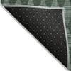 Addison Rugs Chantille ACN578 Olive 8' x 8' Indoor Outdoor Round Rug, Easy Clean, Machine Washable, Non Shedding, Bedroom, Living Room, Dining Room, Kitchen, Patio Rug view 4