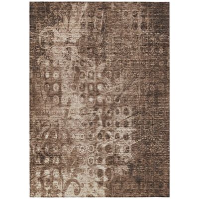 Addison Rugs Chantille ACN577 Chocolate 10' x 14' Indoor Outdoor Area Rug, Easy Clean, Machine Washable, Non Shedding, Bedroom, Living Room, Dining Room, Kitchen, Patio Rug