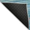 Addison Rugs Chantille ACN585 Teal 2'3" x 7'6" Indoor Outdoor Hallway Runner Rug, Stain Resistant Washable Kitchen Area Carpet for Bathroom, Laundry and Bedroom Rug view 3