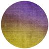 Addison Rugs Chantille ACN587 Purple 8' x 8' Indoor Outdoor Round Rug, Easy Clean, Machine Washable, Non Shedding, Bedroom, Living Room, Dining Room, Kitchen, Patio Rug view 1