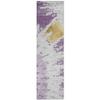 Addison Rugs Chantille ACN614 Purple 2'3" x 7'6" Indoor Outdoor Hallway Runner Rug, Stain Resistant Washable Kitchen Area Carpet for Bathroom, Laundry and Bedroom Rug view 1