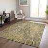Addison Rugs Chantille ACN591 Gold 2'6" x 3'10" Indoor Outdoor Area Rug, Easy Clean, Machine Washable, Non Shedding, Bedroom, Living Room, Dining Room, Kitchen, Patio Rug view 2