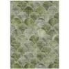Addison Rugs Chantille ACN594 Green 2'6" x 3'10" Indoor Outdoor Area Rug, Easy Clean, Machine Washable, Non Shedding, Bedroom, Living Room, Dining Room, Kitchen, Patio Rug view 1