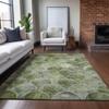 Addison Rugs Chantille ACN594 Green 2'6" x 3'10" Indoor Outdoor Area Rug, Easy Clean, Machine Washable, Non Shedding, Bedroom, Living Room, Dining Room, Kitchen, Patio Rug view 2
