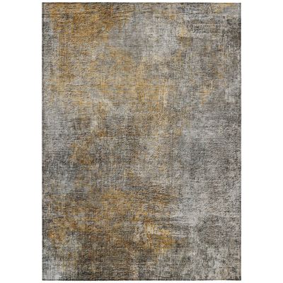 Addison Rugs Chantille ACN593 Gray 8' x 10' Indoor Outdoor Area Rug, Easy Clean, Machine Washable, Non Shedding, Bedroom, Living Room, Dining Room, Kitchen, Patio Rug