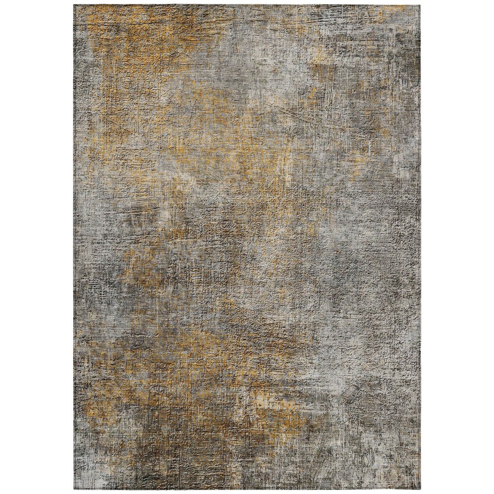 Addison Rugs Chantille ACN593 Gray 8' x 10' Indoor Outdoor Area Rug, Easy Clean, Machine Washable, Non Shedding, Bedroom, Living Room, Dining Room, Kitchen, Patio Rug