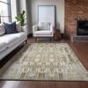 Addison Rugs Chantille ACN580 Beige 9' x 12' Indoor Outdoor Area Rug, Easy Clean, Machine Washable, Non Shedding, Bedroom, Living Room, Dining Room, Kitchen, Patio Rug view 2