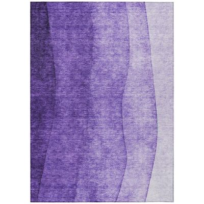 Addison Rugs Chantille ACN625 Purple 2'6" x 3'10" Indoor Outdoor Area Rug, Easy Clean, Machine Washable, Non Shedding, Bedroom, Living Room, Dining Room, Kitchen, Patio Rug