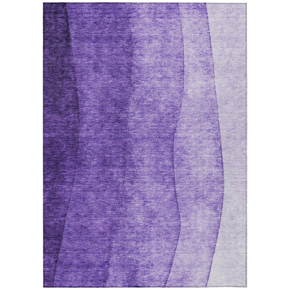 Addison Rugs Chantille ACN625 Purple 2'6" x 3'10" Indoor Outdoor Area Rug, Easy Clean, Machine Washable, Non Shedding, Bedroom, Living Room, Dining Room, Kitchen, Patio Rug