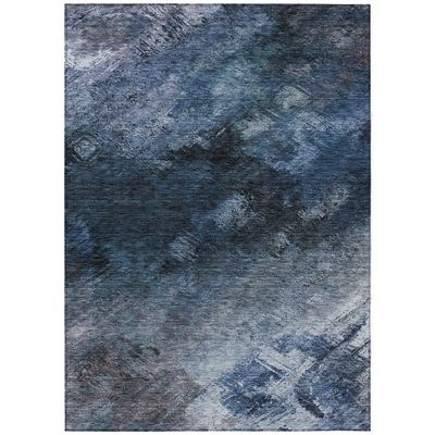 Addison Rugs Chantille ACN590 Blue 8' x 10' Indoor Outdoor Area Rug, Easy Clean, Machine Washable, Non Shedding, Bedroom, Living Room, Dining Room, Kitchen, Patio Rug