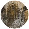 Addison Rugs Chantille ACN581 Brown 8' x 8' Indoor Outdoor Round Rug, Easy Clean, Machine Washable, Non Shedding, Bedroom, Living Room, Dining Room, Kitchen, Patio Rug view 1