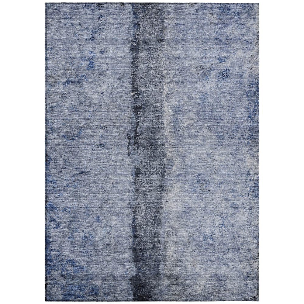 Addison Rugs Chantille ACN605 Denim 8' x 10' Indoor Outdoor Area Rug, Easy Clean, Machine Washable, Non Shedding, Bedroom, Living Room, Dining Room, Kitchen, Patio Rug