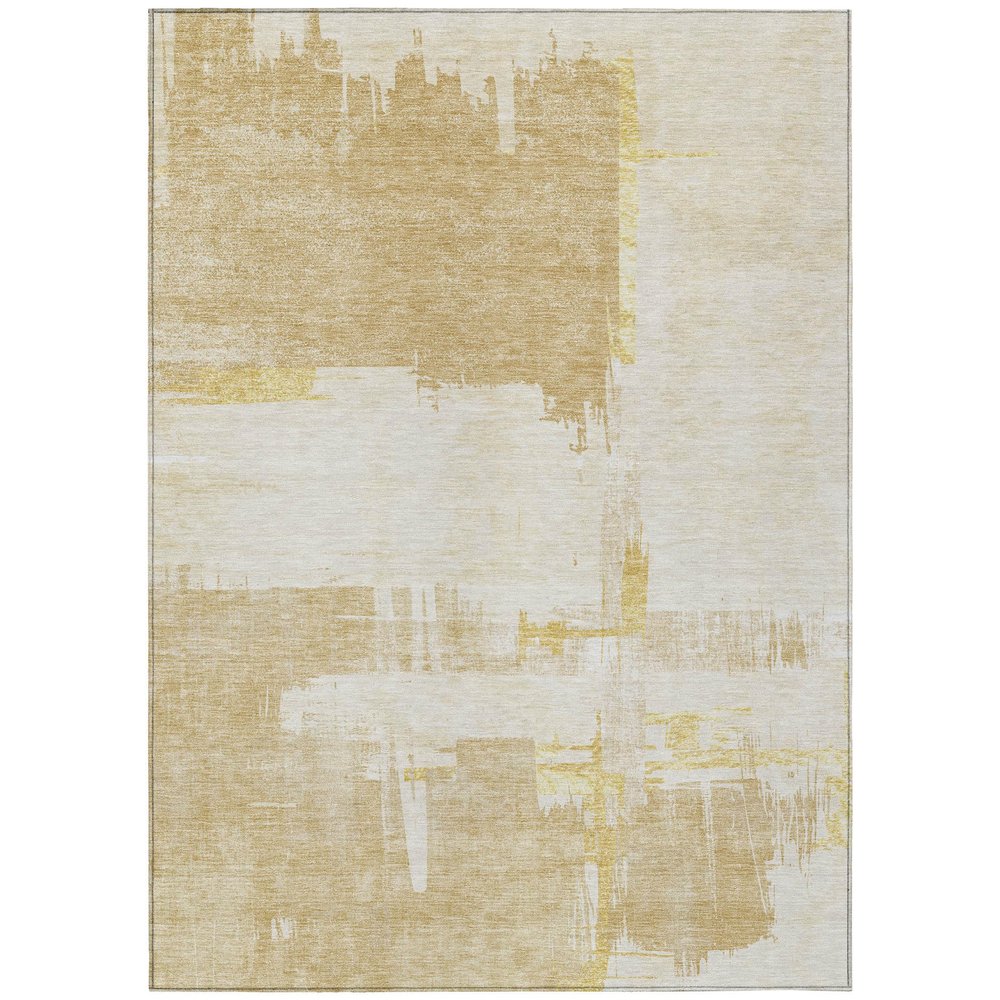 Addison Rugs Chantille ACN624 Beige 9' x 12' Indoor Outdoor Area Rug, Easy Clean, Machine Washable, Non Shedding, Bedroom, Living Room, Dining Room, Kitchen, Patio Rug