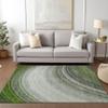 Addison Rugs Chantille ACN584 Green 5' x 7'6" Indoor Outdoor Area Rug, Easy Clean, Machine Washable, Non Shedding, Bedroom, Living Room, Dining Room, Kitchen, Patio Rug view 2