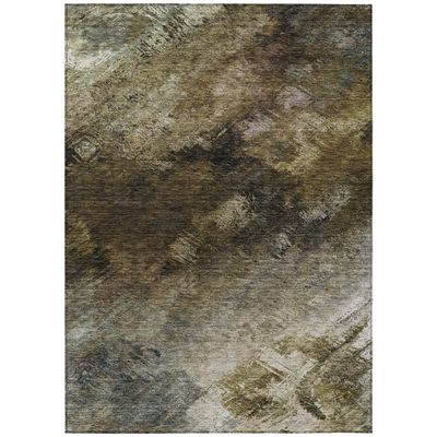 Addison Rugs Chantille ACN590 Chocolate 8' x 10' Indoor Outdoor Area Rug, Easy Clean, Machine Washable, Non Shedding, Bedroom, Living Room, Dining Room, Kitchen, Patio Rug