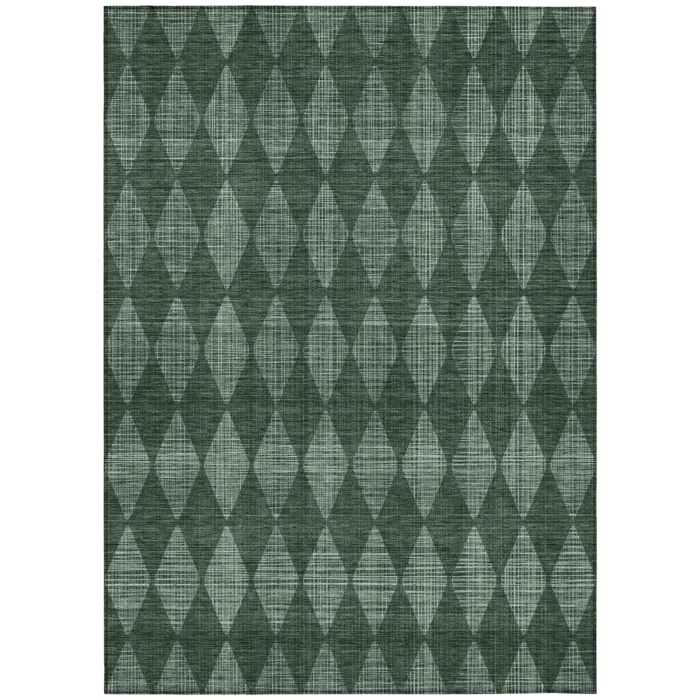 Addison Rugs Chantille ACN578 Olive 10' x 14' Indoor Outdoor Area Rug, Easy Clean, Machine Washable, Non Shedding, Bedroom, Living Room, Dining Room, Kitchen, Patio Rug