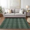 Addison Rugs Chantille ACN578 Olive 10' x 14' Indoor Outdoor Area Rug, Easy Clean, Machine Washable, Non Shedding, Bedroom, Living Room, Dining Room, Kitchen, Patio Rug view 2