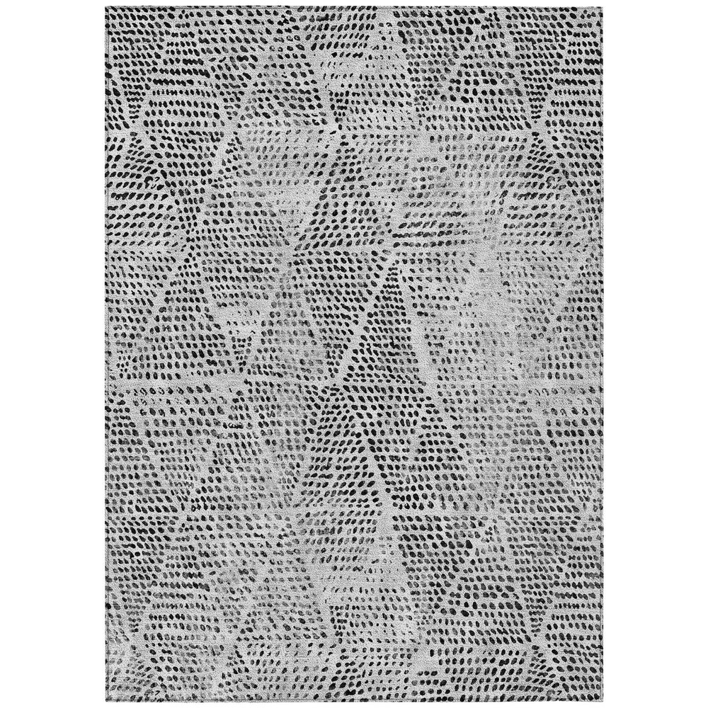 Addison Rugs Chantille ACN591 Pewter 2'6" x 3'10" Indoor Outdoor Area Rug, Easy Clean, Machine Washable, Non Shedding, Bedroom, Living Room, Dining Room, Kitchen, Patio Rug