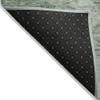 Addison Rugs Chantille ACN592 Green 8' x 8' Indoor Outdoor Round Rug, Easy Clean, Machine Washable, Non Shedding, Bedroom, Living Room, Dining Room, Kitchen, Patio Rug view 4