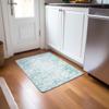 Addison Rugs Chantille ACN606 Teal 1'8" x 2'6" Indoor Outdoor Area Rug, Easy Clean, Machine Washable, Non Shedding, Bedroom, Living Room, Dining Room, Kitchen, Patio Rug view 2