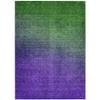 Addison Rugs Chantille ACN587 Green 5' x 7'6" Indoor Outdoor Area Rug, Easy Clean, Machine Washable, Non Shedding, Bedroom, Living Room, Dining Room, Kitchen, Patio Rug view 1